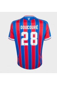 Crystal Palace Cheick Doucoure #28 Jalkapallovaatteet Kotipaita 2025-26 Lyhythihainen